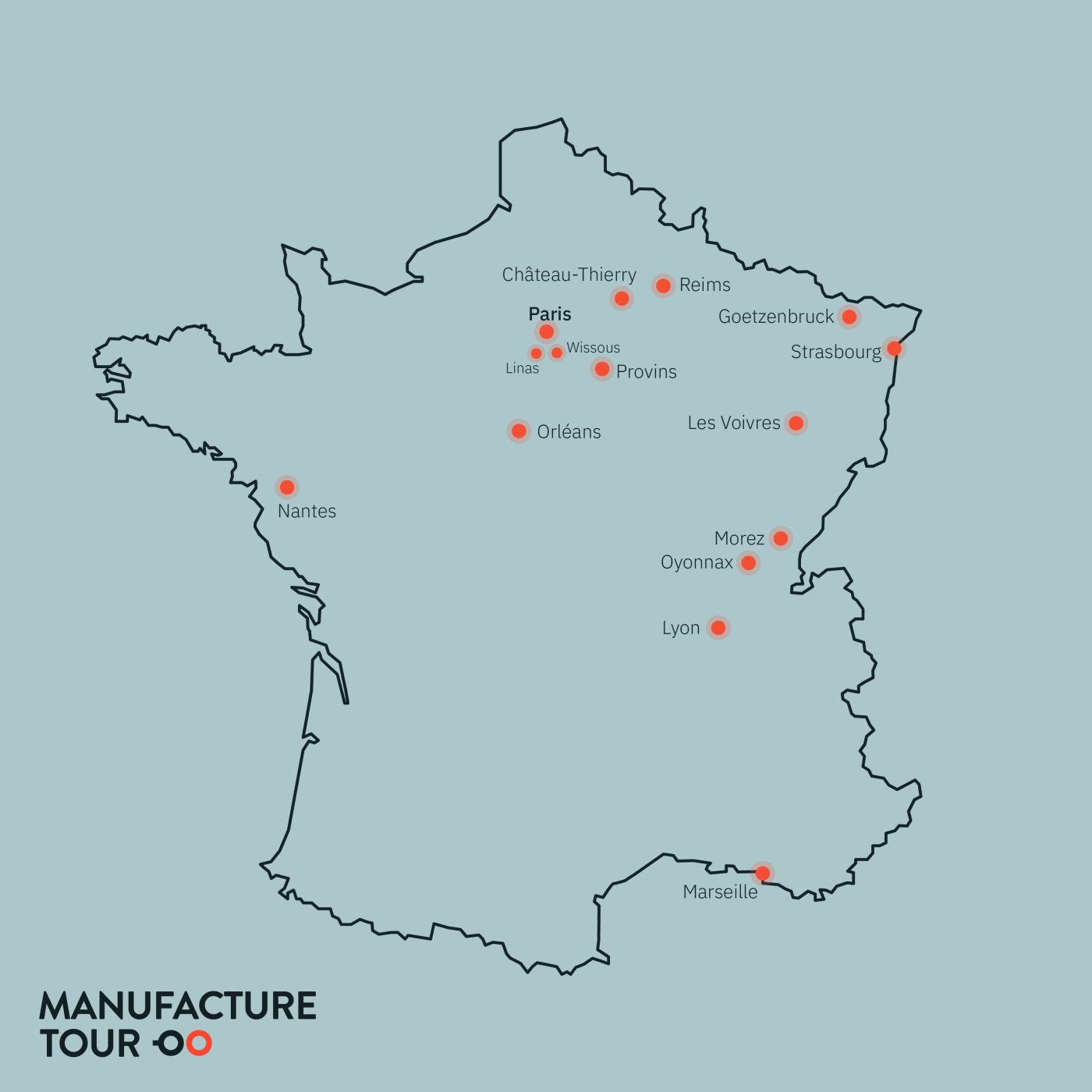 CARTE MANUFACTURETOUR 06